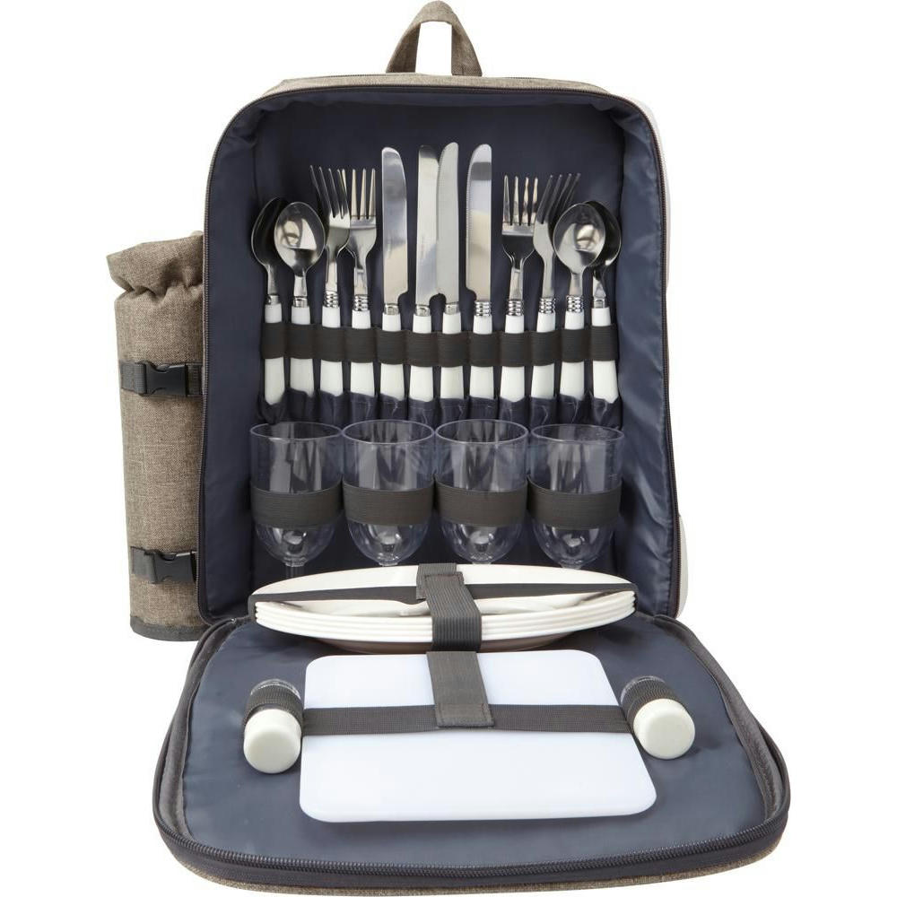 Picknick-Rucksack aus Polyester Allison Werbeartikel