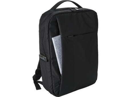rPET (300D) Laptop-Rucksack Jesse bedrucken