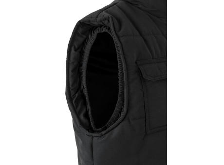 VL MEFITIS. Steppweste mit mehreren Taschen (220g/m²), aus Polyester (100%) bedrucken