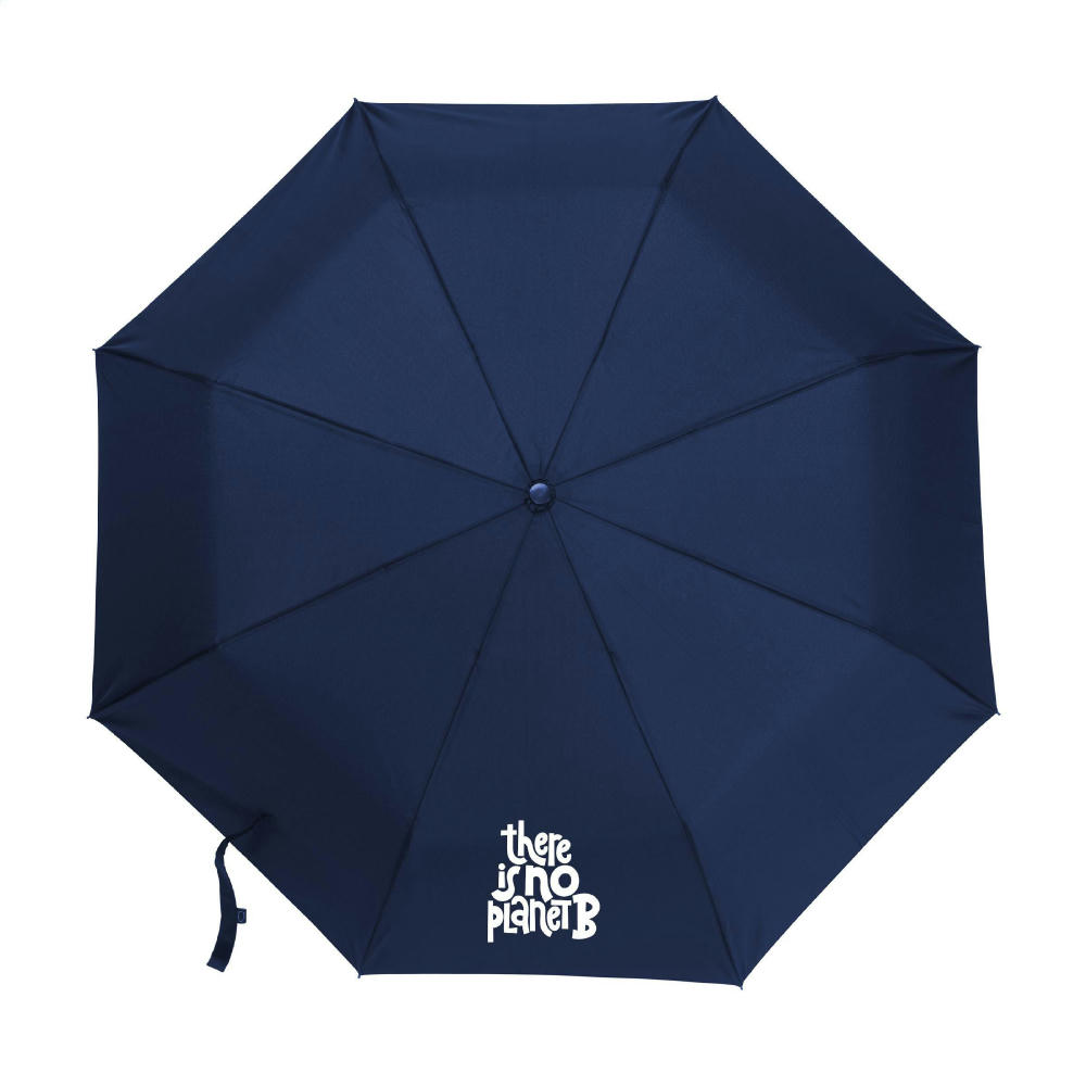 Mini Umbrella RCS RPET faltbarer Regenschirm 21 inch Werbeartikel