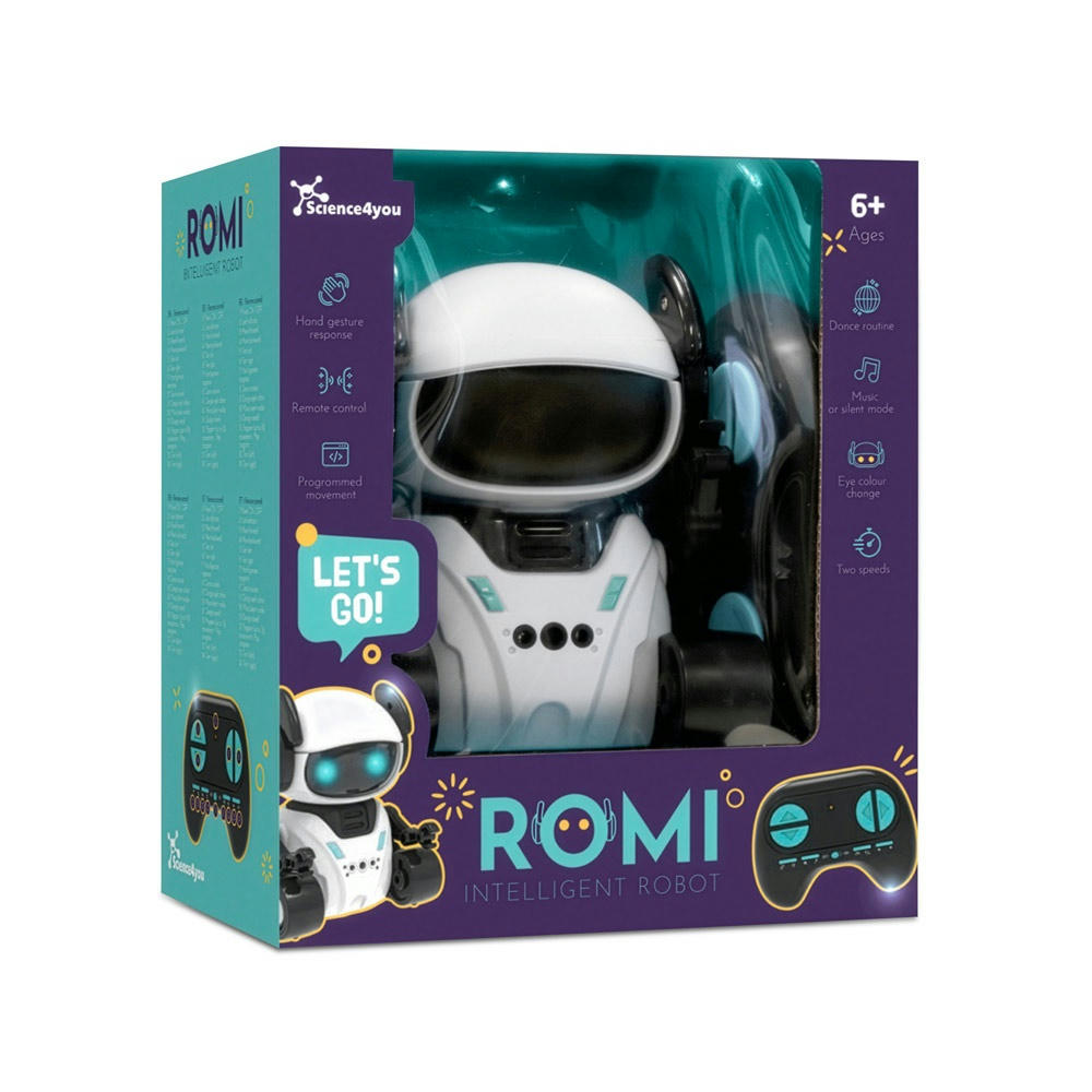 ROMI INTELLIGENT ROBOT. Lernspielzeug für Kinder Werbeartikel