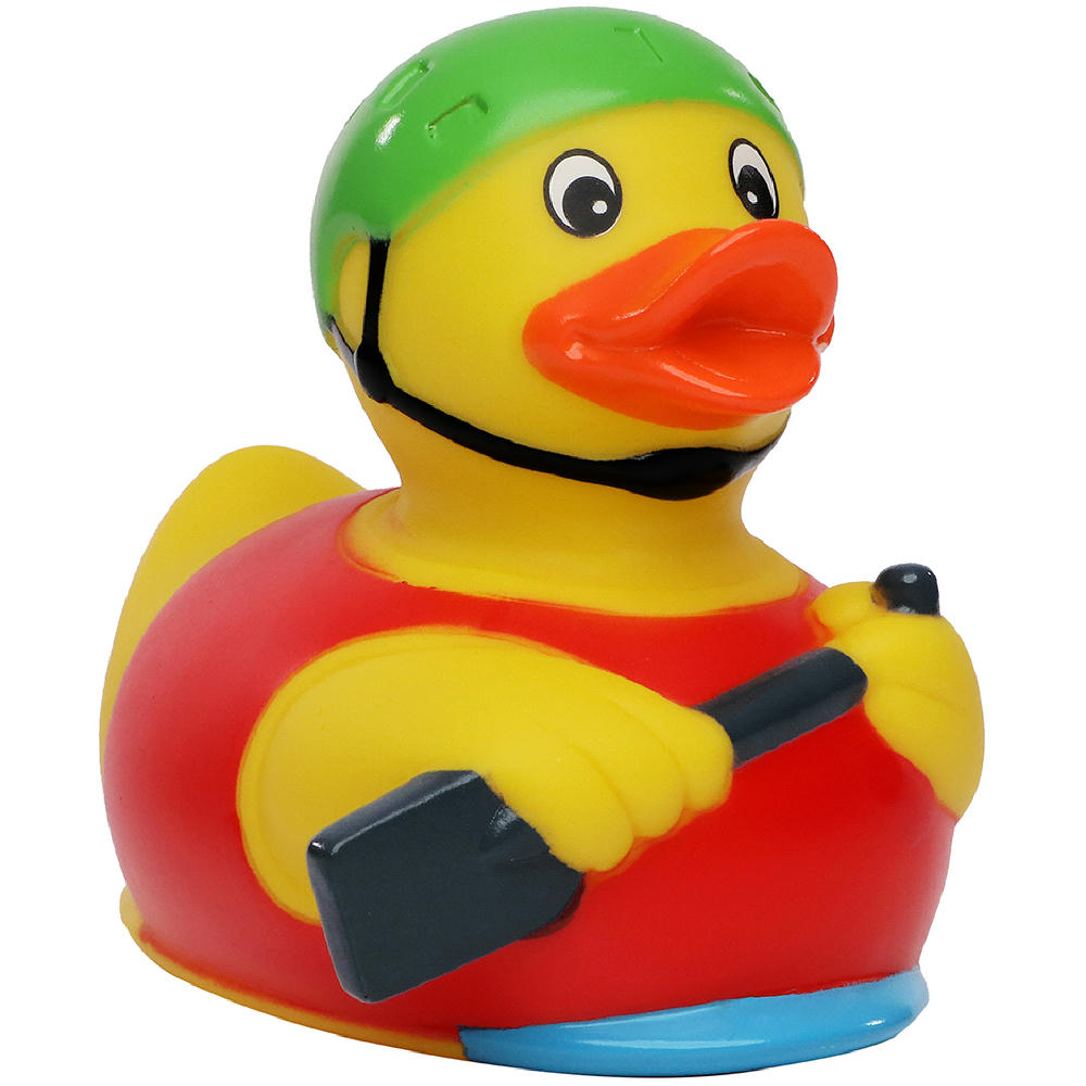 Product image Quietsche-Ente Ruderboot Werbeartikel