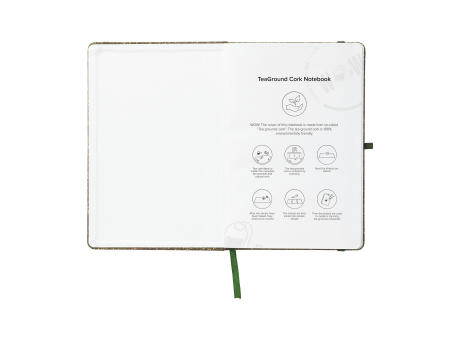 TeaGround Cork Notebook A5 Notizbuch bedrucken