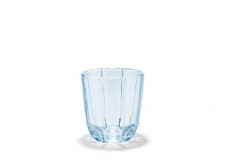 Holmegaard Lily Wasserglas 32 cl blue iris 2 Stck bedrucken