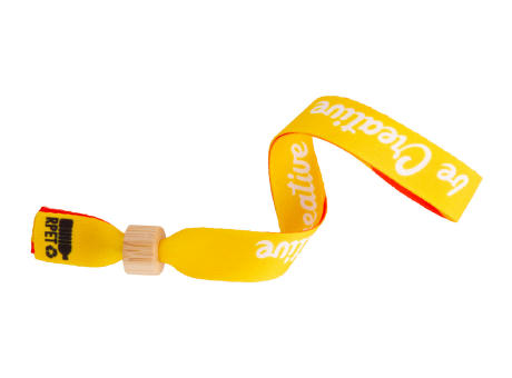 Individuelles RPET Festival-Armband SuboWrist Eco bedrucken