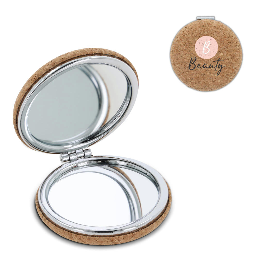 Taschenspiegel Kork Werbeartikel