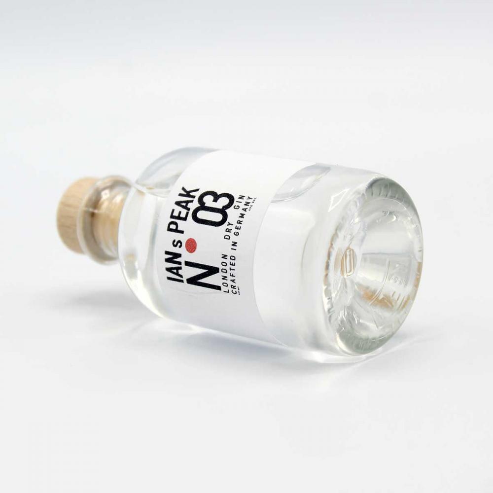 Premium London Dry Gin 50 ml | individuelles 4c-Label Werbeartikel