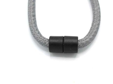 Tube Lanyard Reflex silber Werbeartikel