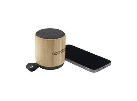 Timor Bamboo Wireless Speaker Werbeartikel
