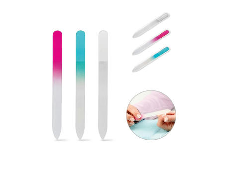 RASPERA. Glas-Nagelfeile bedrucken