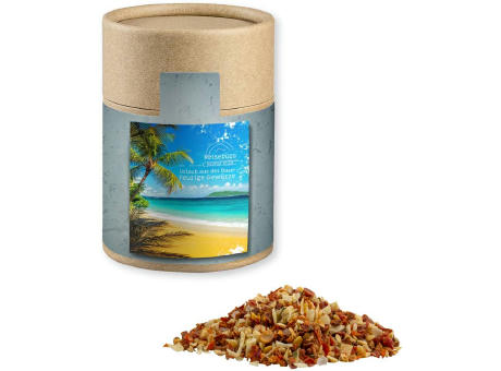 Product image Gewürzmischung HOT Karibik Mix, ca. 50g, Kraftpapierdose Midi Werbeartikel