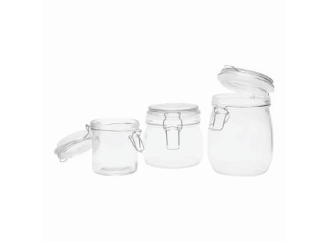 CLICKY S - Vorratsglasmit Bügelverschluss, Füllmenge ca. 280 ml Werbeartikel