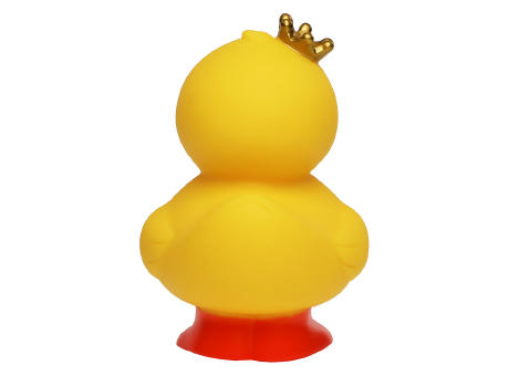 Quietsche-Ente Krone, stehend Werbeartikel