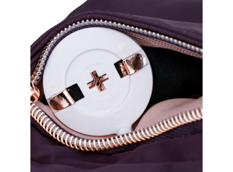 SwissDigital Design KATY ROSE Purple Backpack | Massage bedrucken