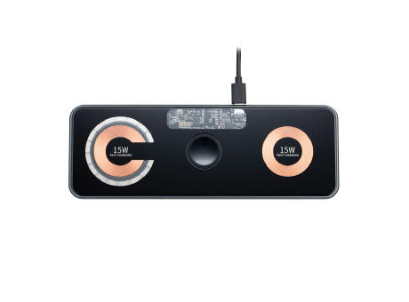 3-in-1 Fast Wireless Charger REEVES-GOLNEY Werbeartikel