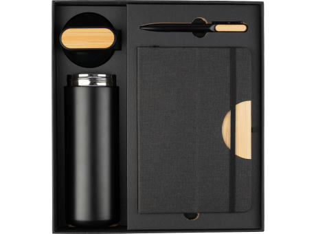 Product image Schwarze Karton-Geschenkbox Kurt Werbeartikel