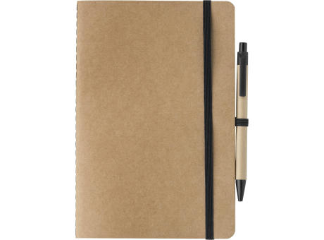 Product image Notizbuch aus recyceltem Karton (A5) Theodore Werbeartikel