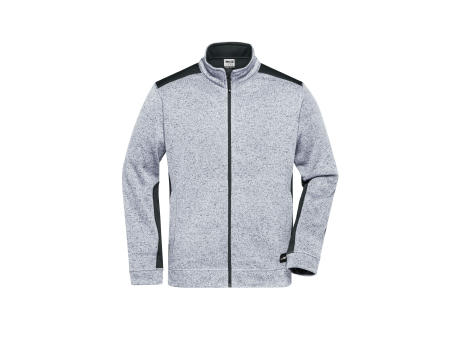 weiß/grau (white-melange/carbon)