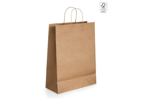 ELLEN. Tragetasche aus Kraftpapier (115 g/m²) bedrucken