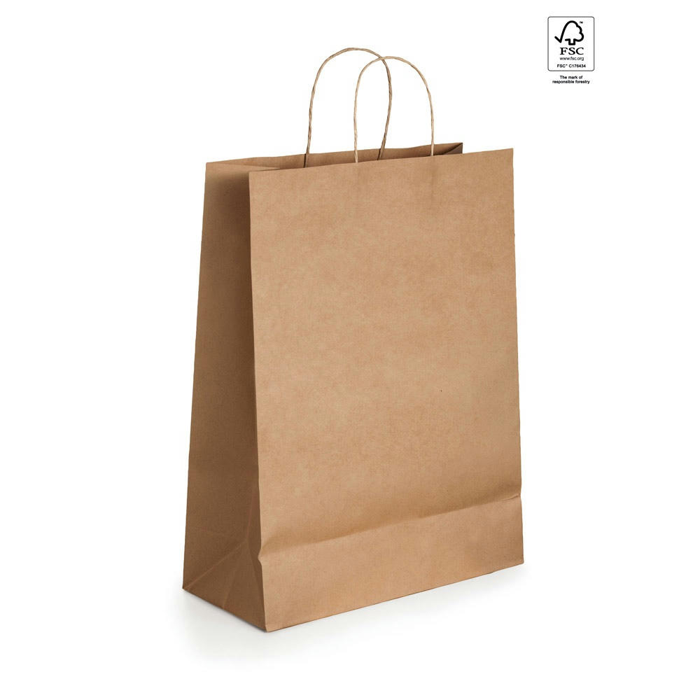 Product image ELLEN. Tragetasche aus Kraftpapier (115 g/m²) Werbeartikel