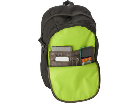 Rucksack aus 600D Polyester mit integriertem RFID Schutz Marley Werbeartikel