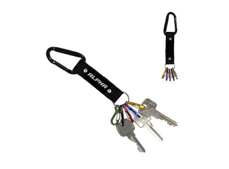 Product image Karibiner Schlüsselanhänger Werbeartikel