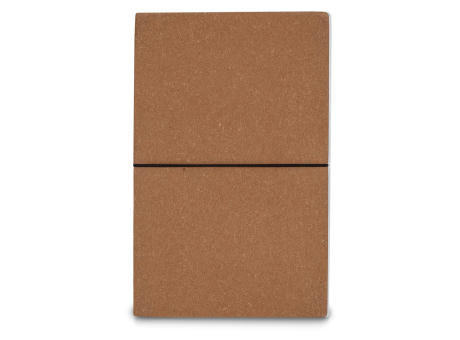 Notizbuch mit Einband aus recycelten Leder Din A5 Werbeartikel