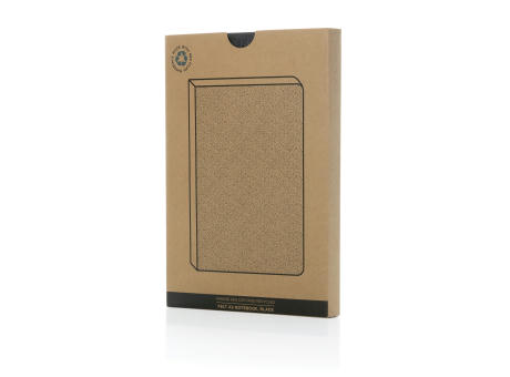 Phrase GRS-zertifiziertes A5-Notizbuch aus recyceltem Filz Werbeartikel