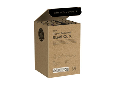 Product image Huevo RCS Recycled Steel Cup 350 ml Thermobecher bedrucken