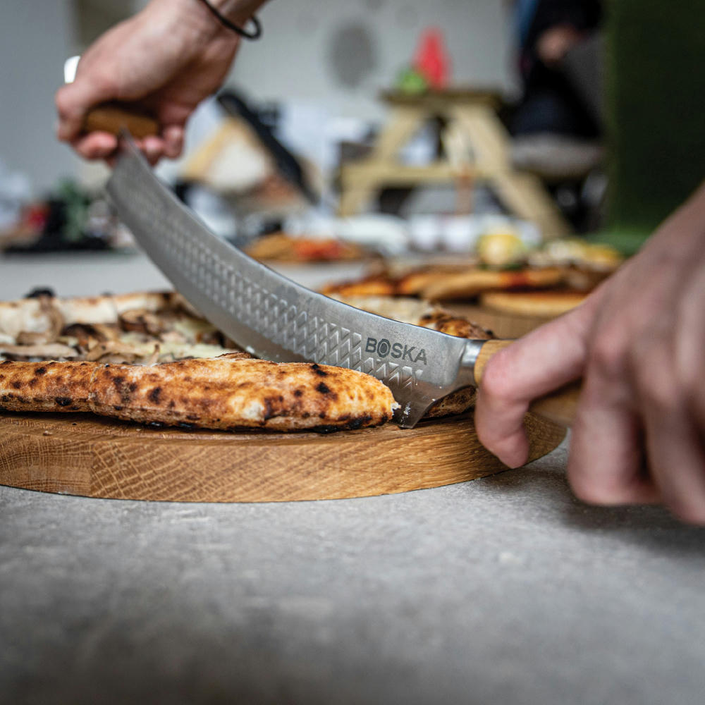 BOSKA Pizza- und Käsemesser Oslo+Nr. 4 Werbeartikel
