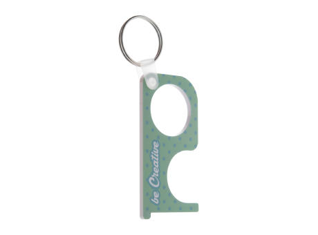 Hygiene-Schlüssel NoTouch Creative bedrucken