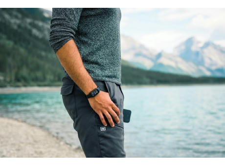 1,47" Aktivitätsuhr aus RCS recyceltem TPU mit Pulsmesser Werbeartikel