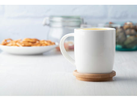 Porzellantasse Hestia Werbeartikel