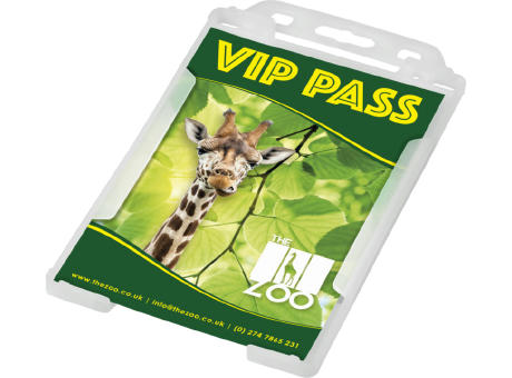 Product image Pierre Kartenhalter aus recyceltem Kunststoff Werbeartikel