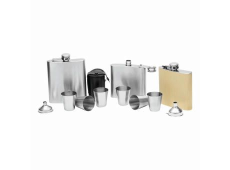 GENTLEMAN - Flachmann-Set Werbeartikel