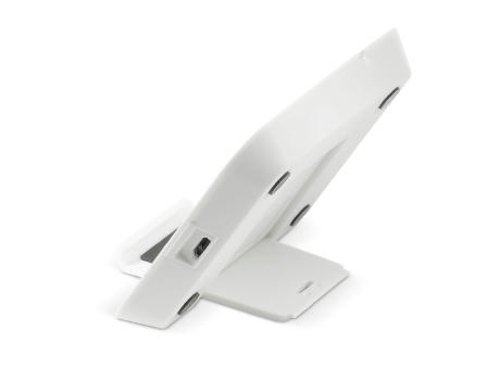 Kabellose Ladestation mit Telefonständer 5W Werbeartikel