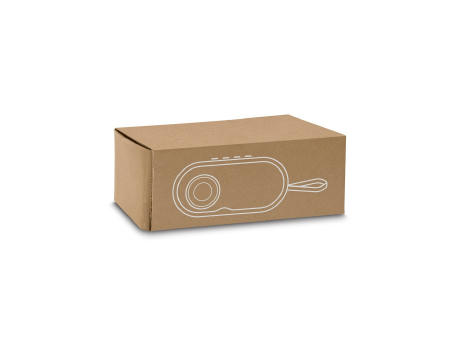 TILLY. Lautsprecher 3W mit 5 Stunden Akkulaufzeit aus Bambus und Recyceltes ABS (100% rABS) Werbeartikel