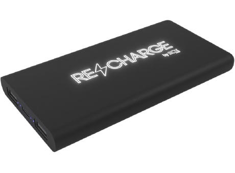 Product image SCX.design P40 10.000 mAh kabellose Powerbank mit Leuchtlogo bedrucken