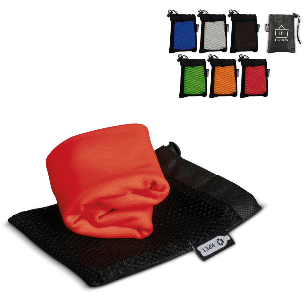 Product image Kühlendes Handtuch aus RPET-Material, 30x80cm Werbeartikel