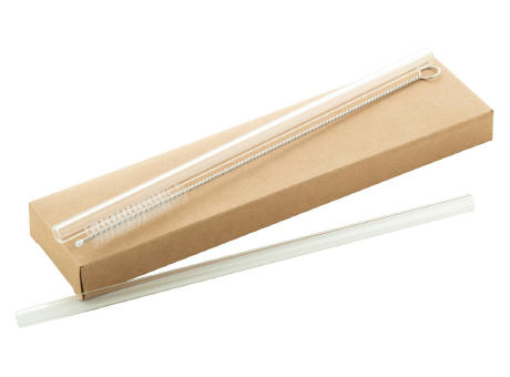 Product image Glas-Trinkhalm-Set GlasSip Werbeartikel
