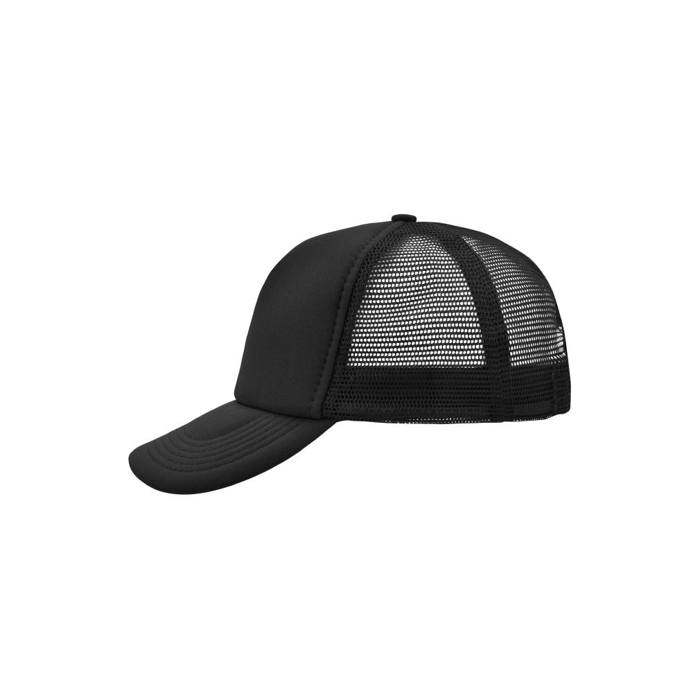 Product image 5 Panel Polyester Mesh Cap - Trendiges 5 Panel Mesh Cap in zahlreichen Farbvarianten Werbeartikel