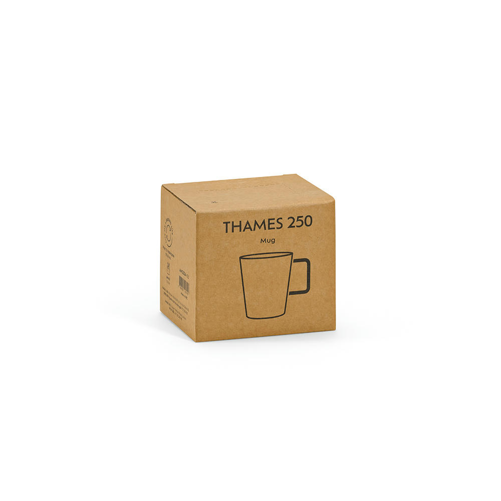 Thames 250 Tasse aus Keramik, 270ml. Matte Oberfläche Werbeartikel