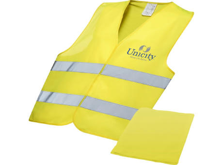 Product image RFX™ Watch-out Sicherheitsweste im Beutel für den professionellen Einsatz Werbeartikel