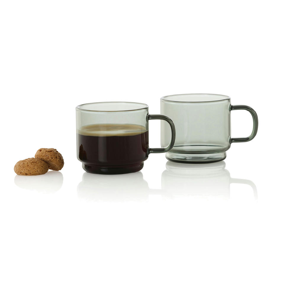 AdHoc Impact Espressotassen 70ml, 2er-Set Werbeartikel