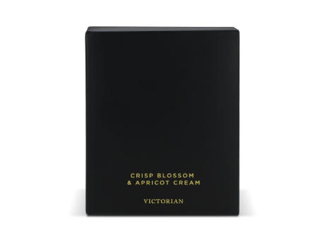 Viktorian Knusprige Blüte und Aprikosencreme Kerze Werbeartikel