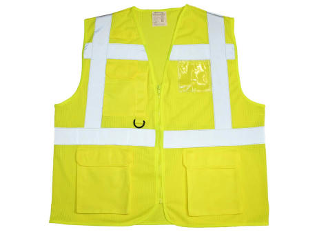 Warnweste MULTI-POCKET Gr. M Werbeartikel