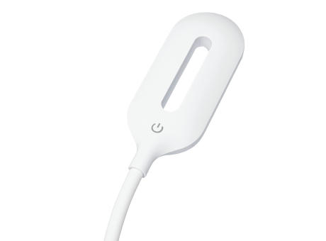 LIGHT & CHARGE - Schreibtisch-Lampe mit Ladestation Werbeartikel
