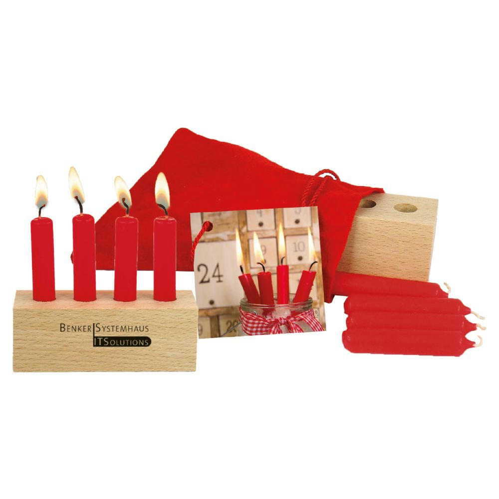 Adventsschein-Säckchen Werbeartikel