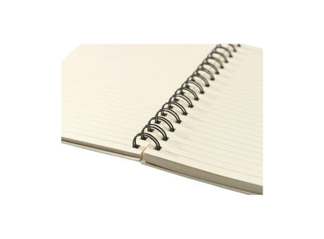 Sugarcane Bagasse Spiral Notebook A5 Notizbuch bedrucken