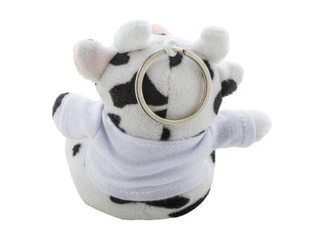 Plüsch-Kuh-Schlüsselanhänger CowFob Werbeartikel